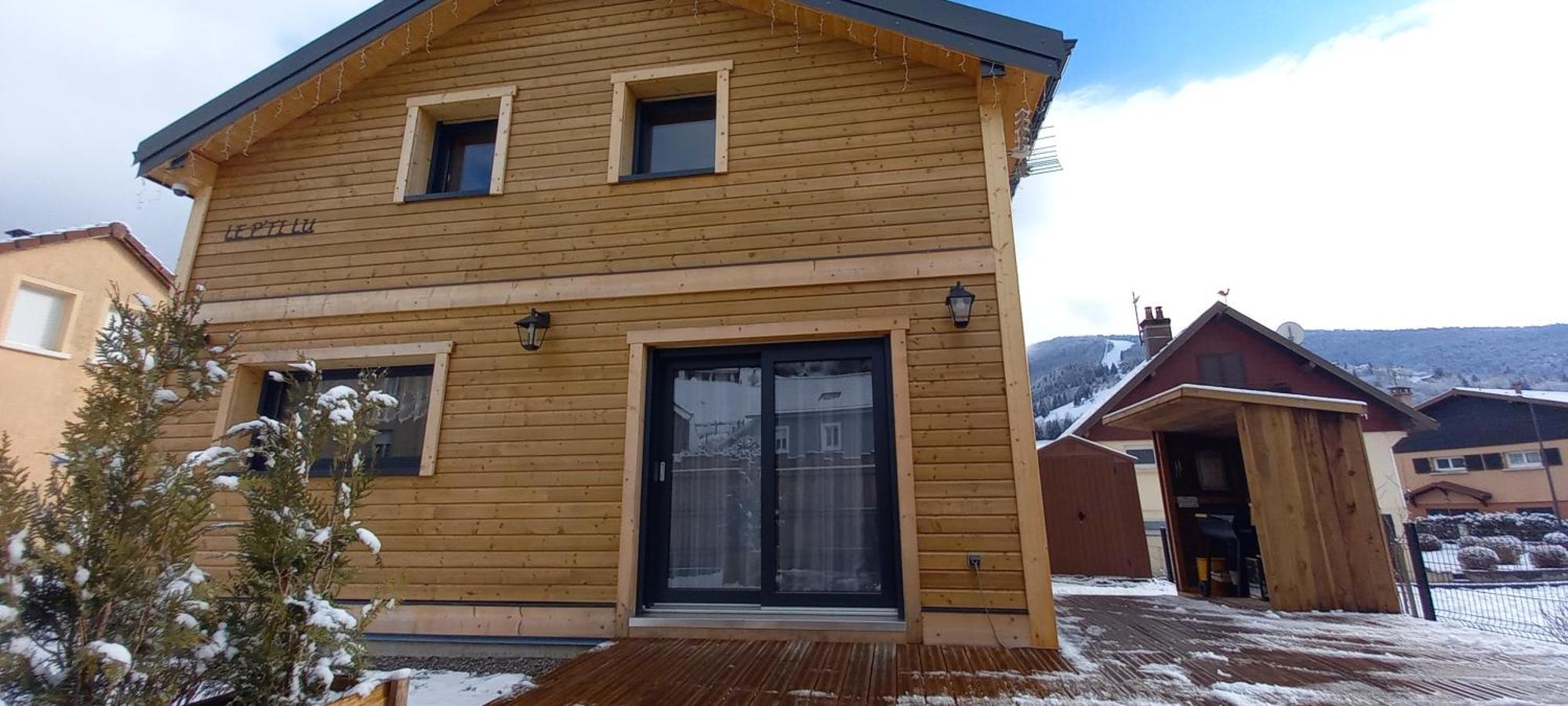 Chalet Le P'Ti Lu Bussang Kültér fotó